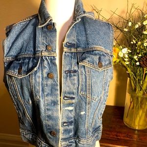 Levi denim vest